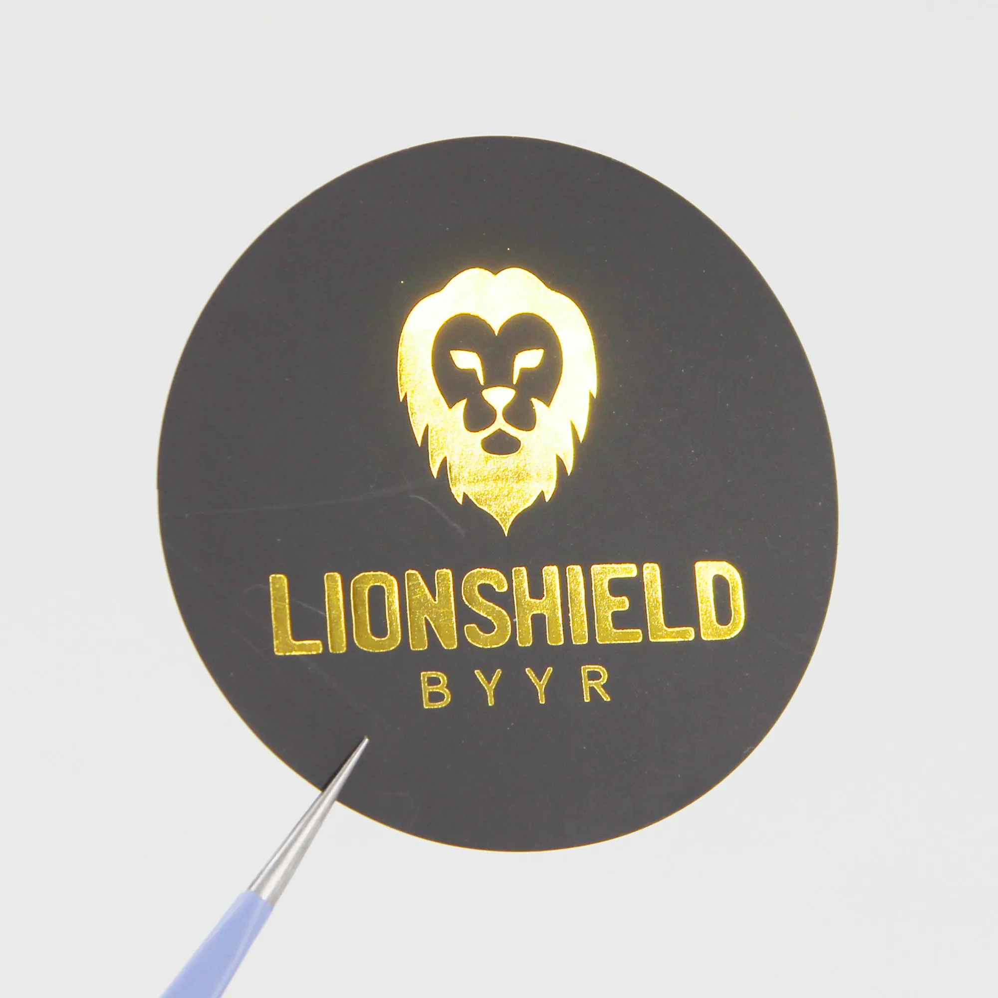 Waterproof Stickers Company Logo Stickers Packaging Labels Synthetic