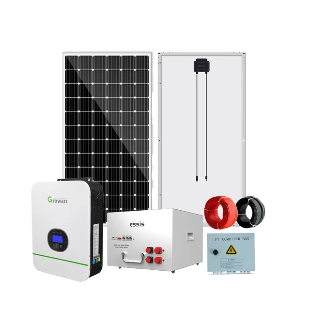 Komplettset 5 kW 10 kW 20 kW Solarpanelsystem Off Grid Solar Energy Home System