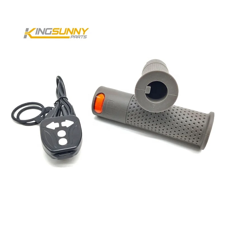 New Arrival Grip Remote Control Turn SIgnal Scooter Handle Grips Silicone Handlebar with Light for Electric Scooter Accessories