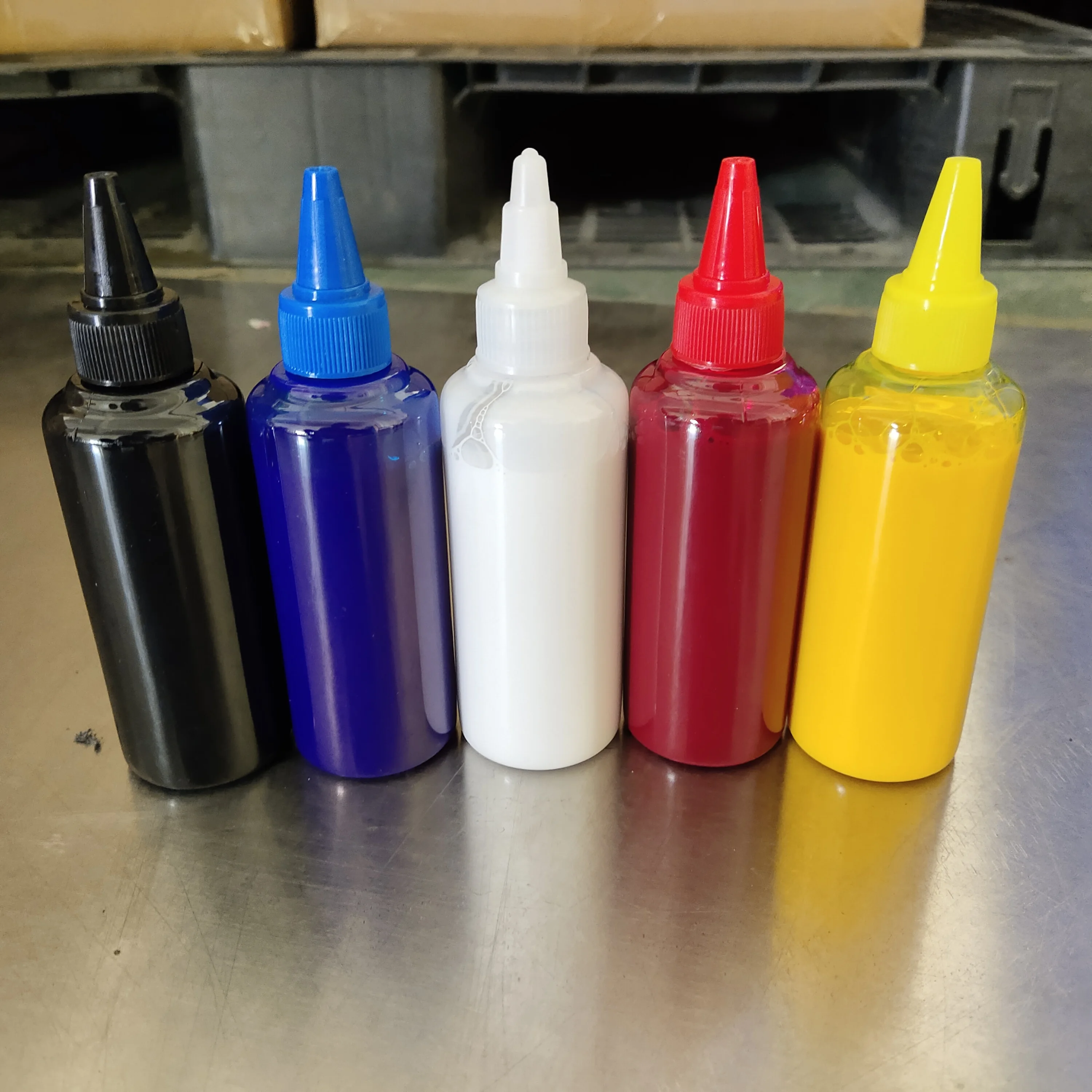 White Watermark Ink Screen Textile Printing Dtf Pet White Textile PET Ink DTF Film Transfer DTF Printer Ink