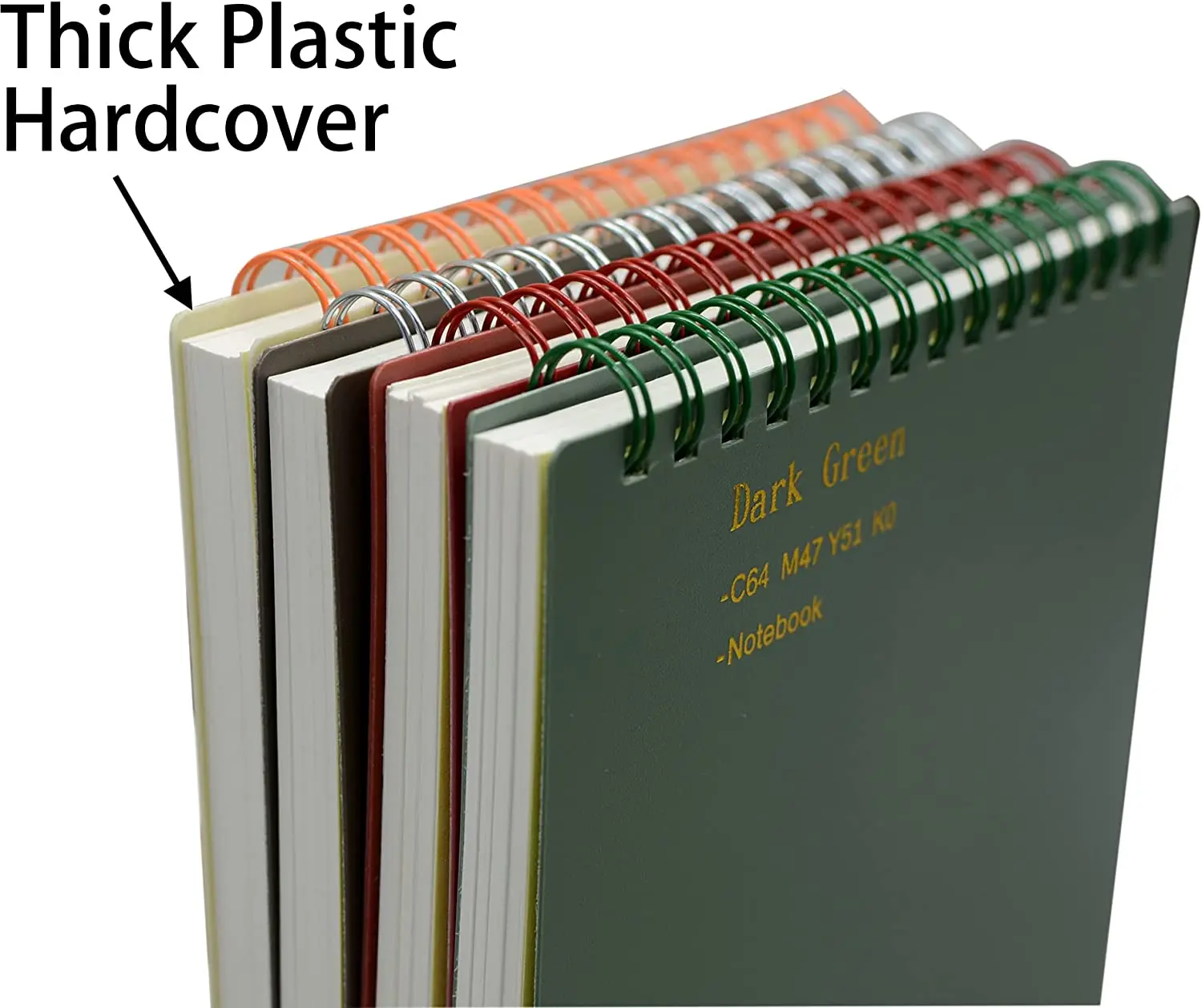 Customized Fancy Top Bound Pp Cover Cheap Bulk Children's Spiral