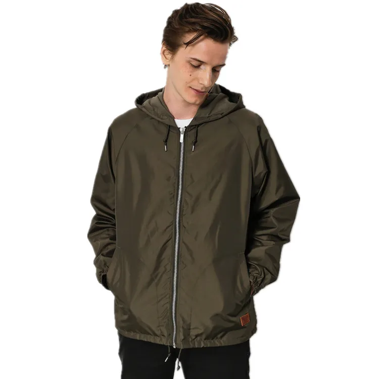 Buy Mens Wholesale Windbreaker Hoodie 