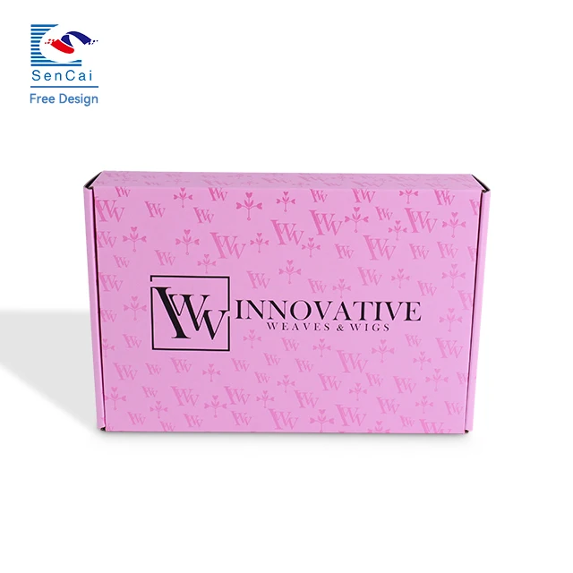 Factory Price Customized Logo Gift Art Paper Box Double Printing Spot UV Shipping Corrugated Mailer Box supplier