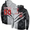 Gris negro rayado
