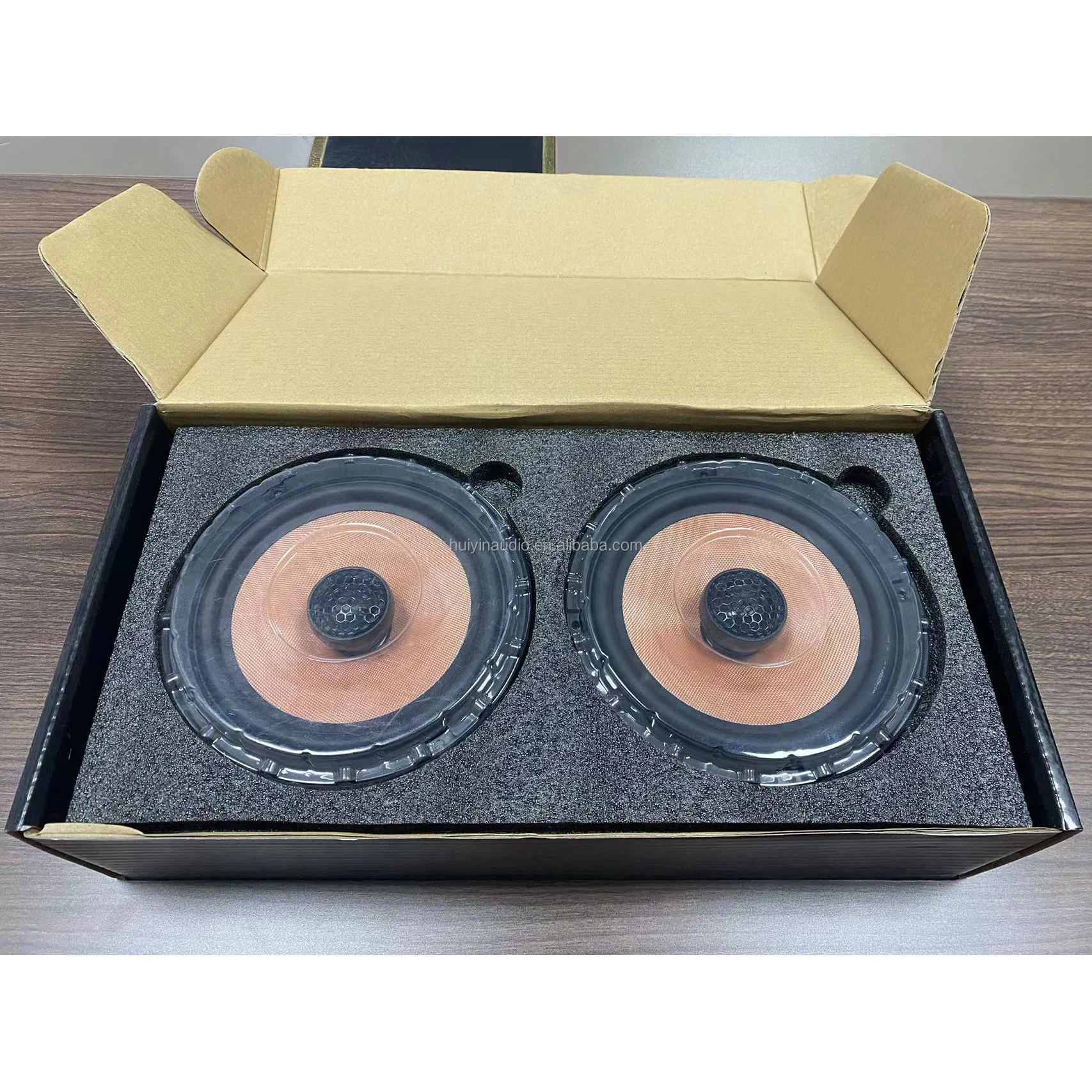 625-132, недорогая пара 6,5-дюймовых автомобильных динамиков, оранжевые средне-басовые динамики с 2 коаксиальными динамиками для воспроизведения музыки в автомобильной аудиосистеме