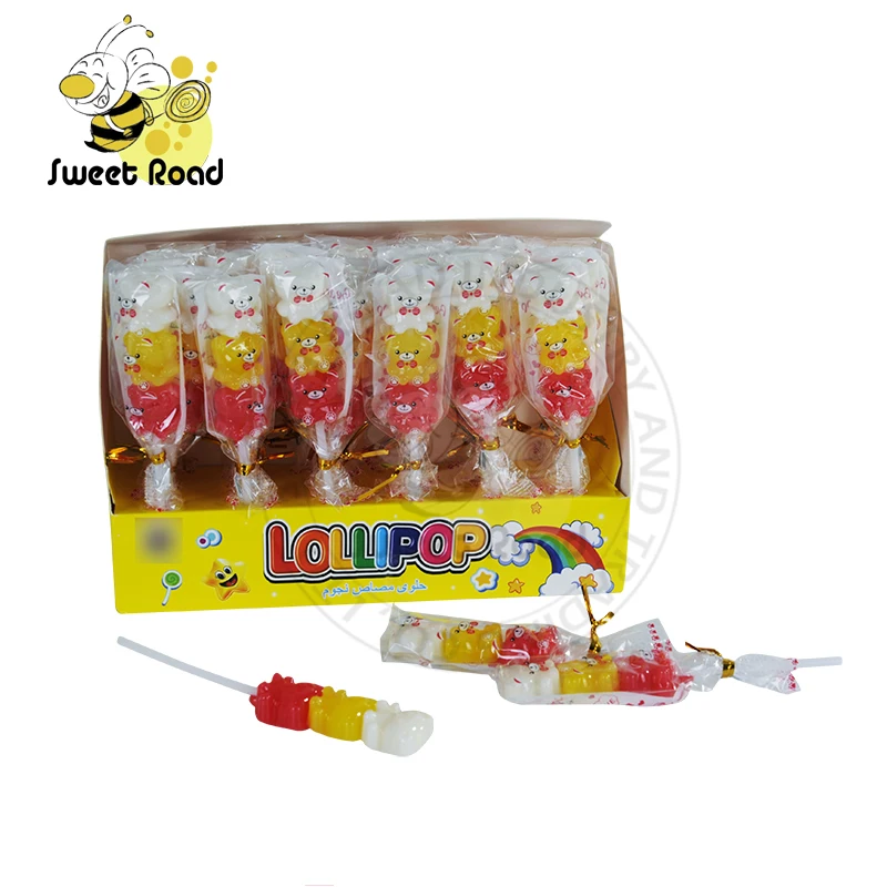 Леденец в форме медведя