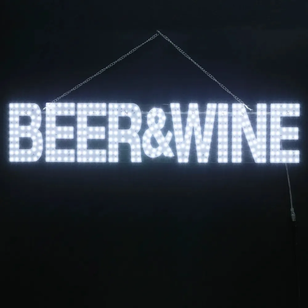 Free Design 12v 24v Custom Size Logo Wall Hanging Acrylic Pvc Backboard Led electronic  Sign For Smoke Shop Decoration
