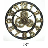 Chiffres arabes dorés Laiton 23