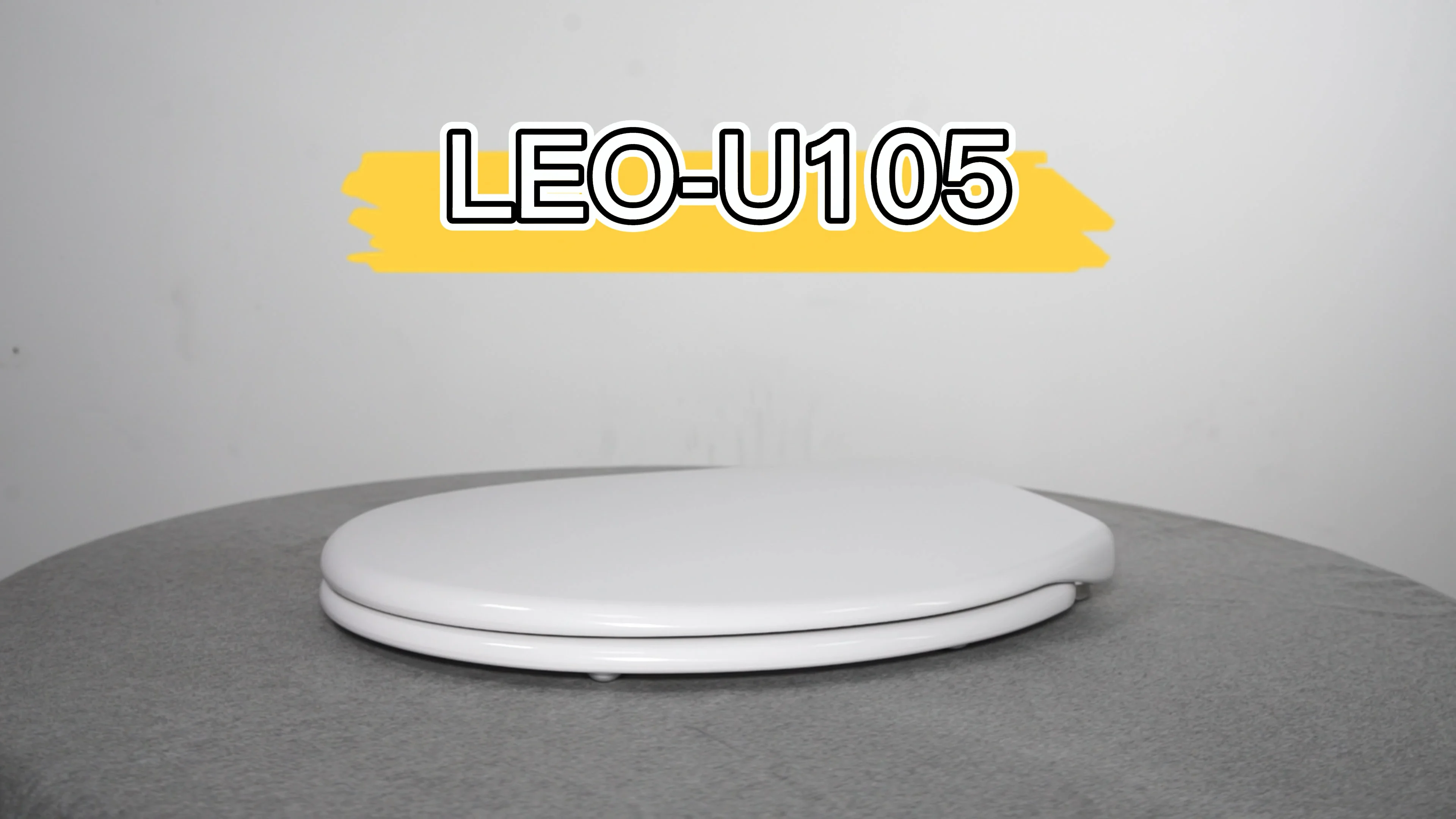 Round Soft Close Uf Toilet Seat Cover With Hinge,Ceramic Feeling Quick