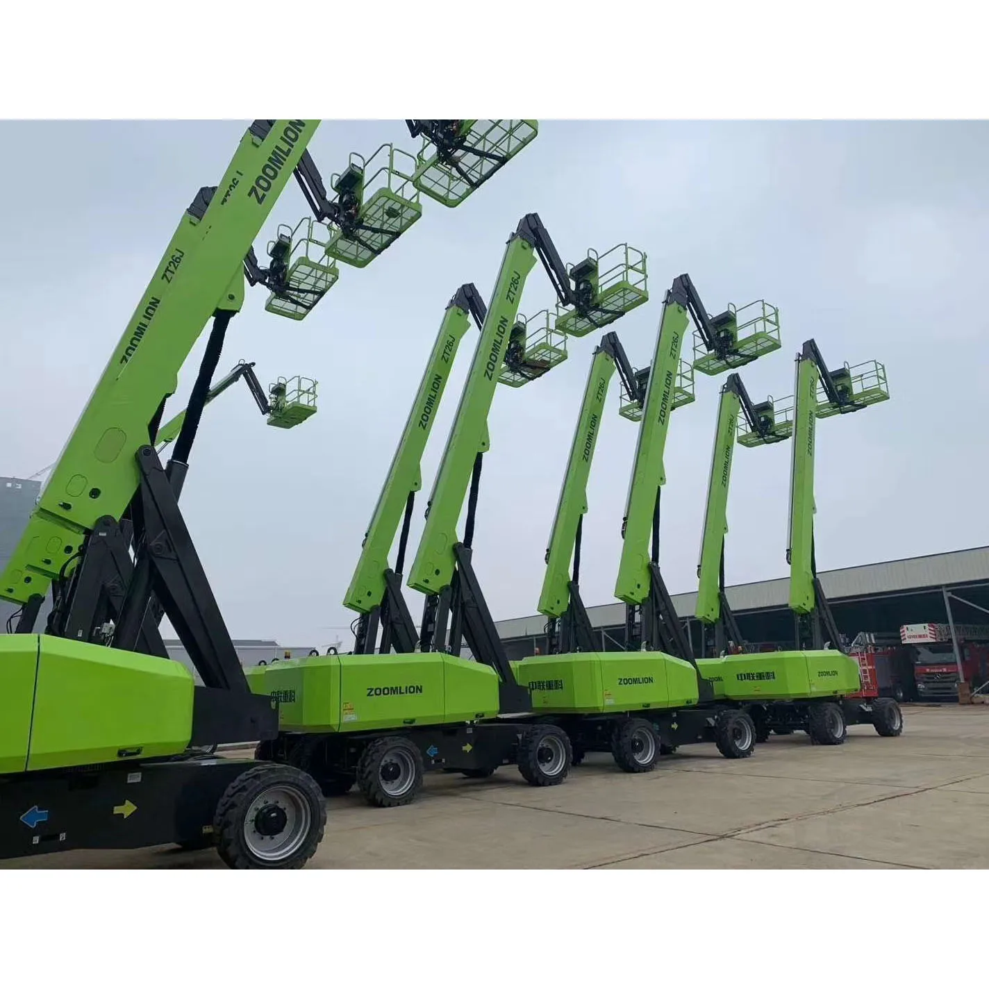 ZA20JE Electric Cherry Picker - 20M Height, 250kg Capacity