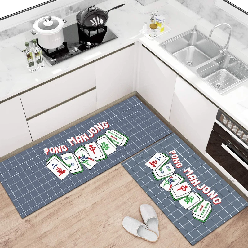 Custom Pvc Antislip Polyurethane Foam Kitchen Floor Rug Mat Set Buy