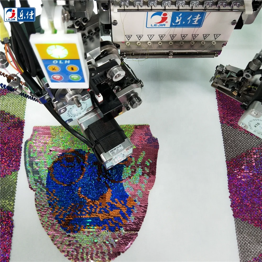 Sequins Sewing Computerized Maya Cheap Embroidery Machines