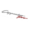 Silver + Red 2, 13*2.5cm