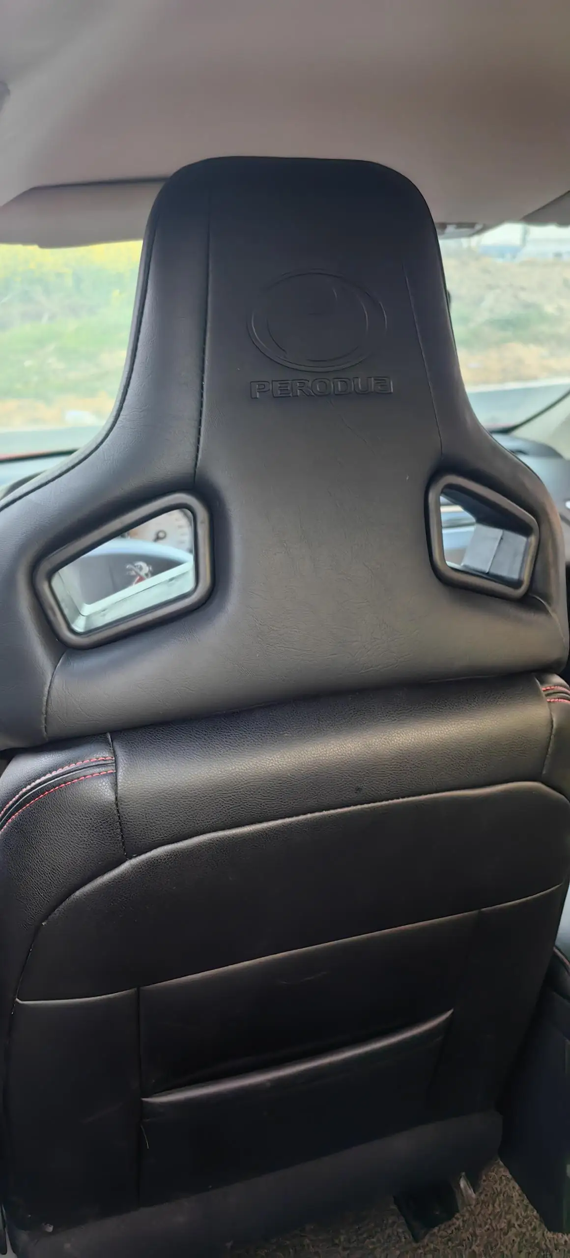 OEM PUレザーヘッドレストKoud FoamコンフォートSSCUS Orifix