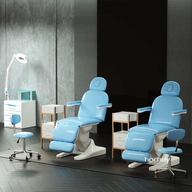 Hochey Beauty Electric Medical Spa Treatment Table Facial Massage Bed