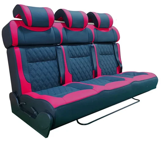 RV Car Seat Travel Folding Card Seat Three-person Business Car Seat  Multifunctional Folding Bed Flat Refit Assembly