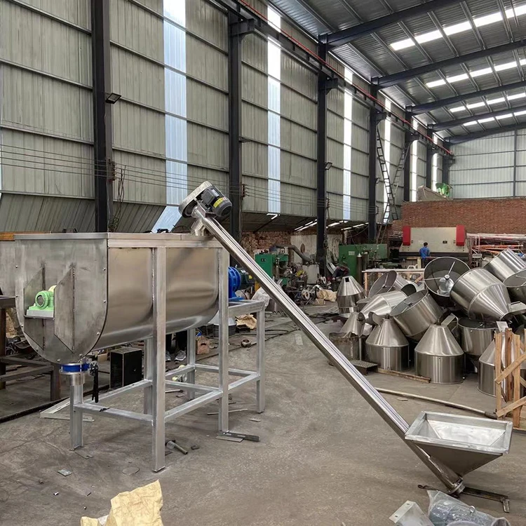 220v Horizontal Feed Mixer And Grinder Self Feeding Mixer Poultry Feed