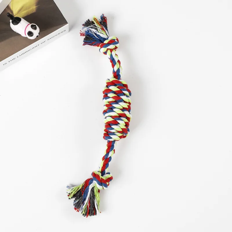 Dog Chew Toys - Durable Christmas Crutch Rope Training Bits