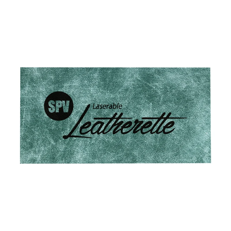Laserable Leatherette Laser Engraving Leather Blanks Sheets With Self