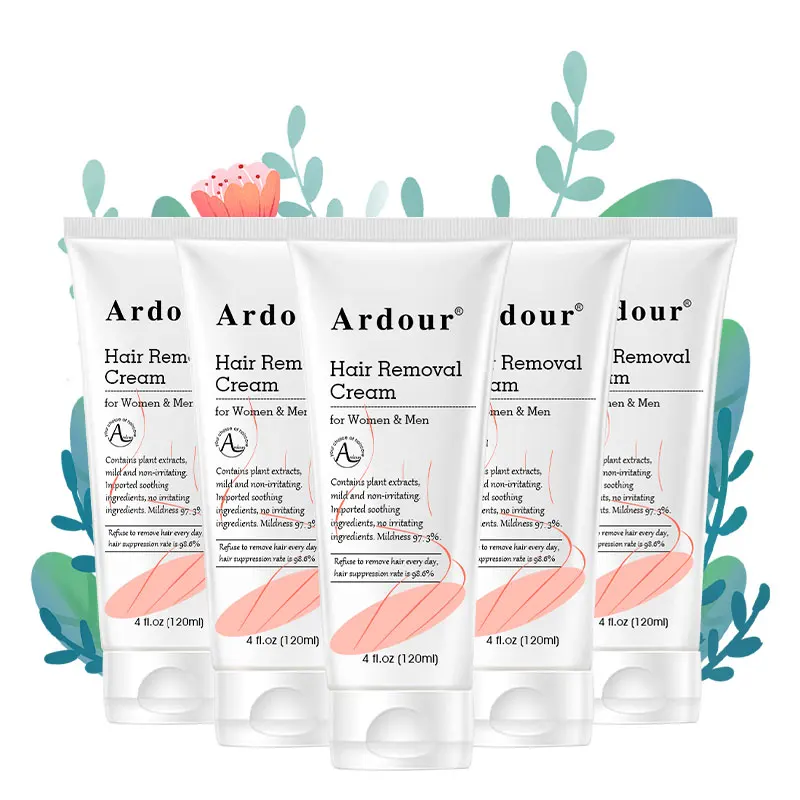 OEM бритвенное удаление волос всех типов кожи женщин и мужчин безболезненное гель для удаления