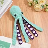 Polpo verde a sei tentacoli