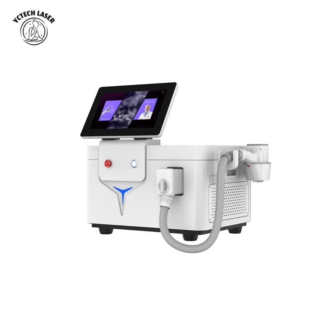 High Power 3 Wavelength Portable Hair Removal 755nm 808nm 1064nm Diode Laser Hair Removal Machine 1200w/1600w with CE OEM Salon