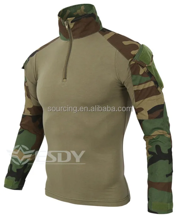 Buy Woodland Camo T-shirt,Army Jungle T 