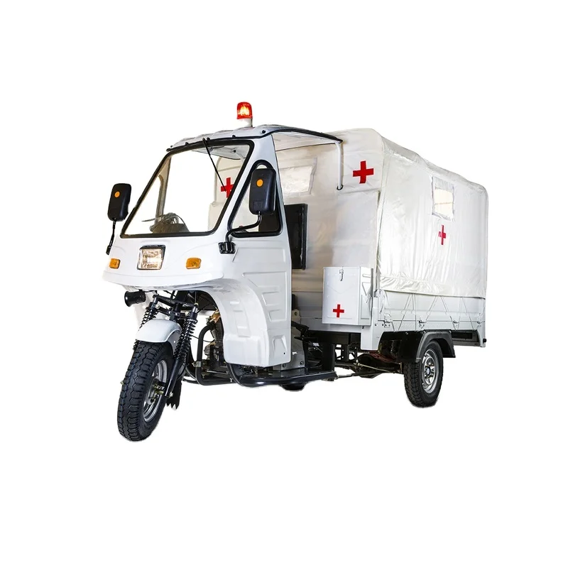 Fast Comfortable Ambulance Three Wheel Motorcycle in Nigeria