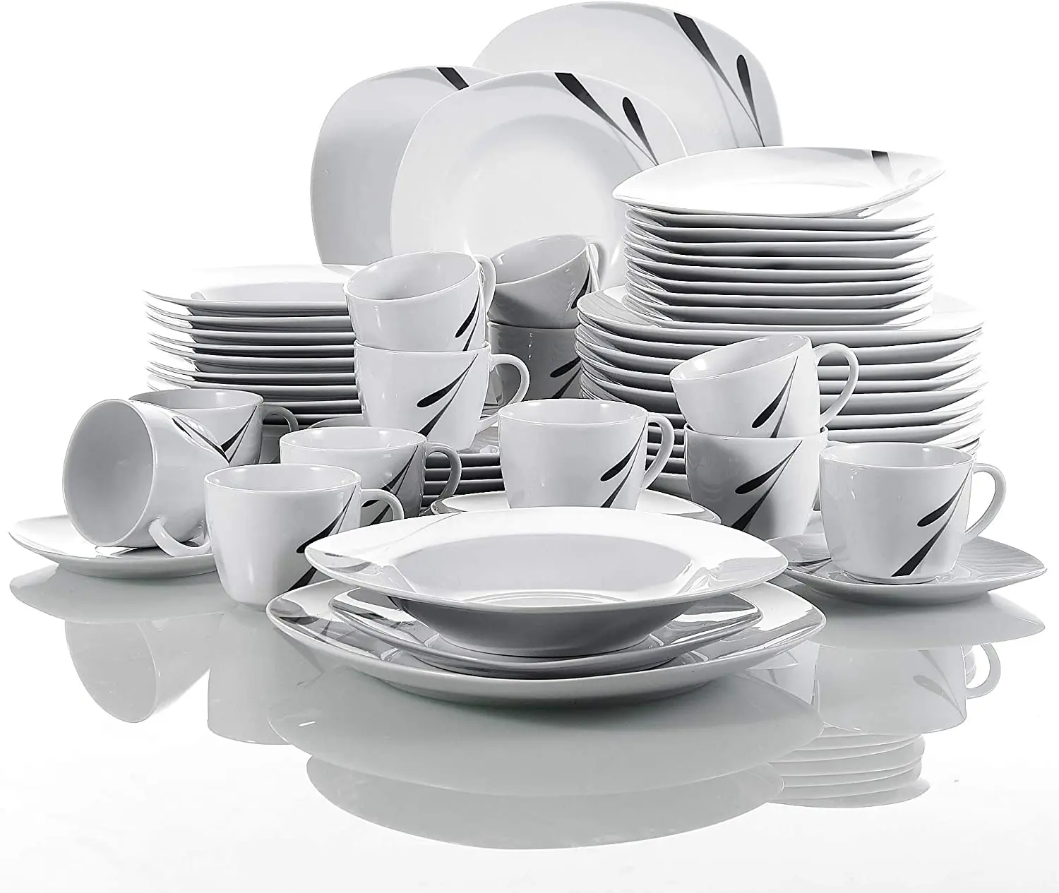 Factory Supply 60pcs Porcelain Dinner Set /dinnerware Sets For 6 Buy
