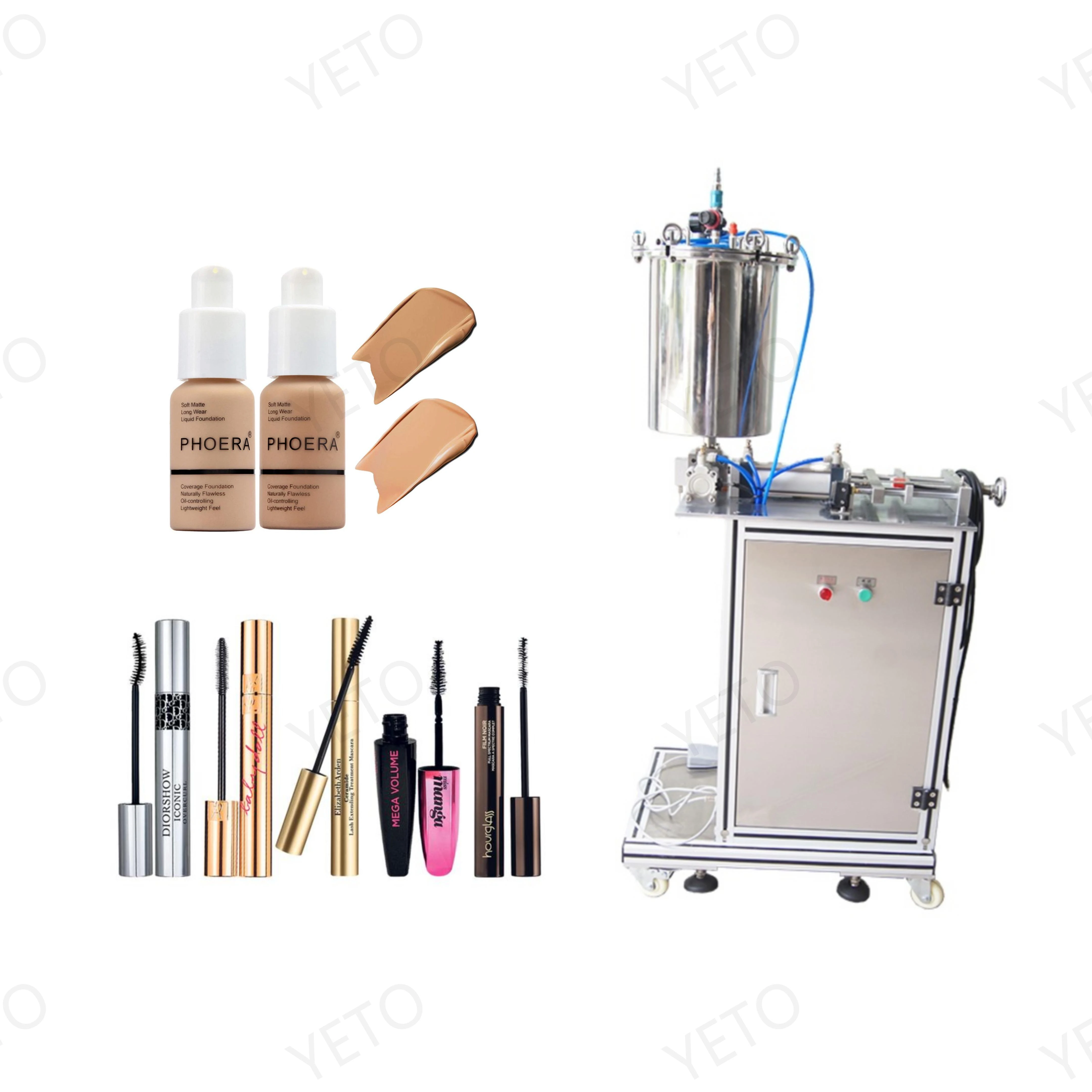 Yeto метка частного назначения непромокаемая обувь; Цветная веганских материалов ресниц эссенция пользовательские тюбик туши для ресниц Клей-карандаш для подводки для глаз разливочная Машины Для Наполнения лака