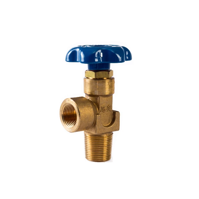 Reliable QF-2G Industrial Gas Range O2/Air/N2 Cylinder Axial Type Brass Gas Valve China Fuhua Factor