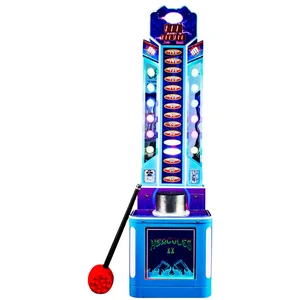 King of Big Punch Hit Hammer Adult Arcade Game Machine Coin Operated Indoor Entertainment