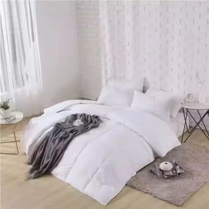 Winter Warm Goose Down Comforter Machine Washable Queen Comforter Quilt Bedding Set Comforter