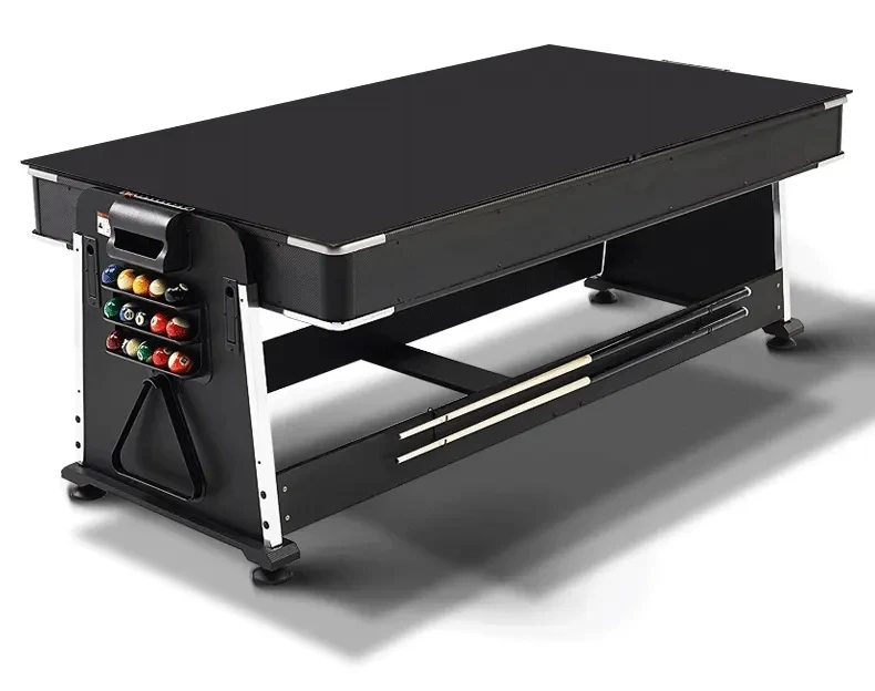 Factory Stock Cheap Rotatable 4 in 1 7ft Indoor Sports Multi Game Pool Snooker&Billiard Table Set With Ping Pong