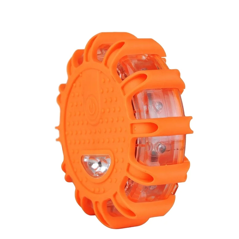 Заводская оптовая продажа, магнит, 3 упаковки, мигающие предупреждающие светодиодные дорожные сигналы, аварийный диск, безопасность дороги