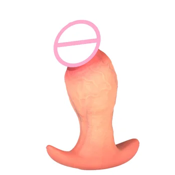 Realistic Silicone Thick Huge Mushroom Glans For Men and Women Giant Wearable Ass Dildo Toys