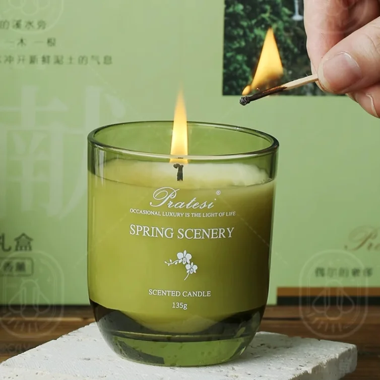 Enjoy Everyday Wholesale Customized Soy Wax Candle Soothing Sleep Scented Candles Reed Diffuser Kit