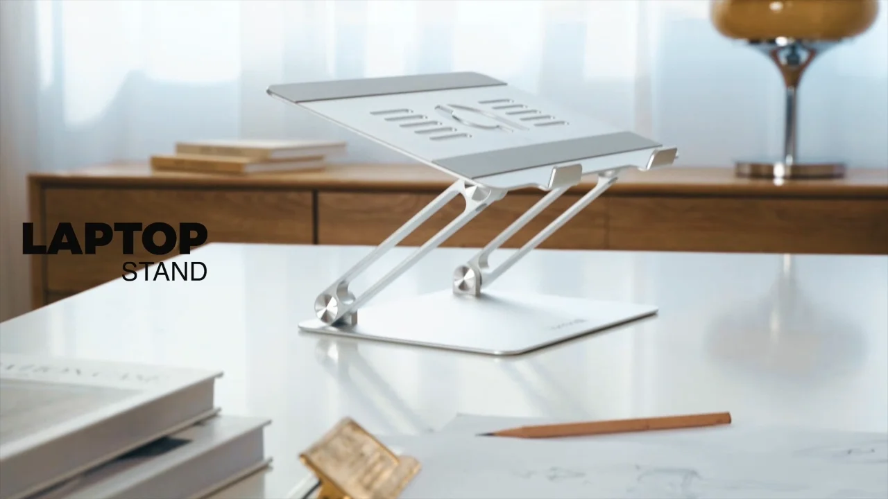 Lamicall Ln09 Sturdy Adjustable Laptop Stand Portable Laptop Riser