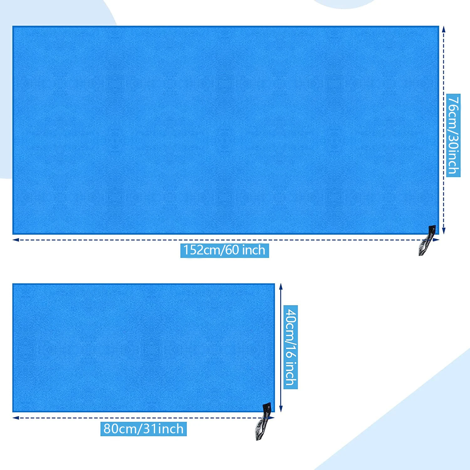 Super Absorbent Fast Drying Ultra Soft Swimming Hiking Microfiber