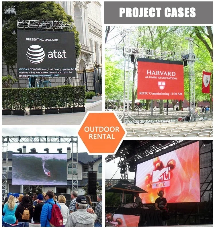 P2 P3.91Rental Led Screen Display Indoor Stage Led Film Screen Outdoor Advertising Led Display Led Video Wall Panel Pantalla Led