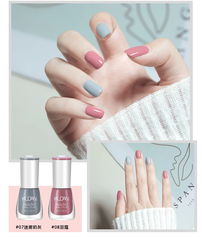 Korean Oil Permanent Nail Polish Set Wholesale Glass Manufacturers