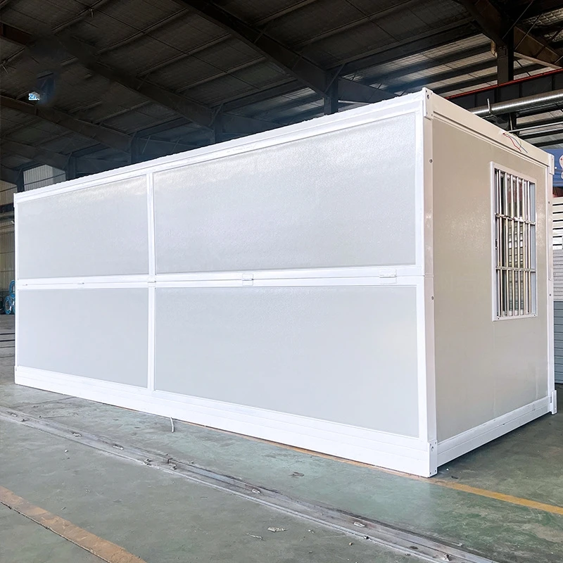 Luxury Foldable Tiny Office Container House Prefab Home in Small Steel Structure for Home Use