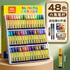 [48 colores] Incluye 2 libros de dibujo y 2 bolígrafos de líneas finas.