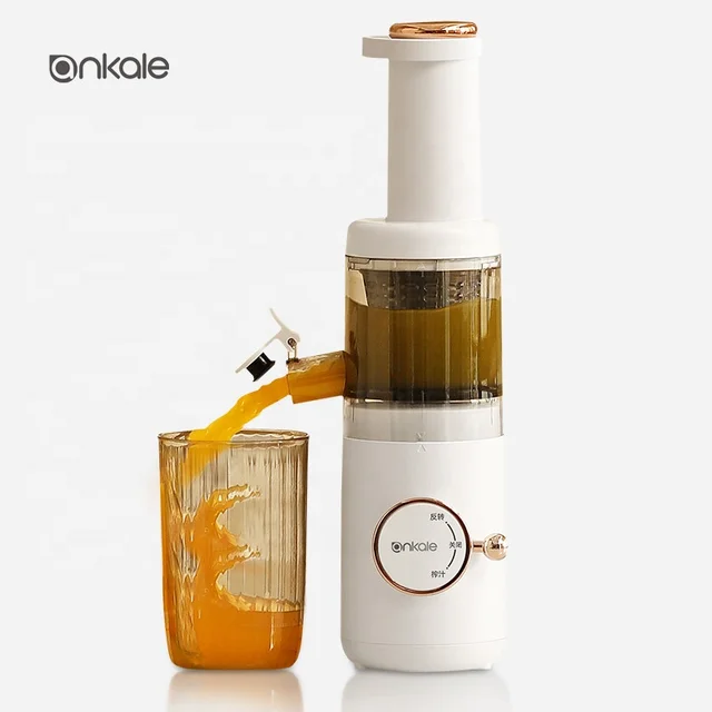 Ankale fashion design 0.3L mini slow Juicer machines Extractor Vegetables and Fruits juicer 120W 60Rpm