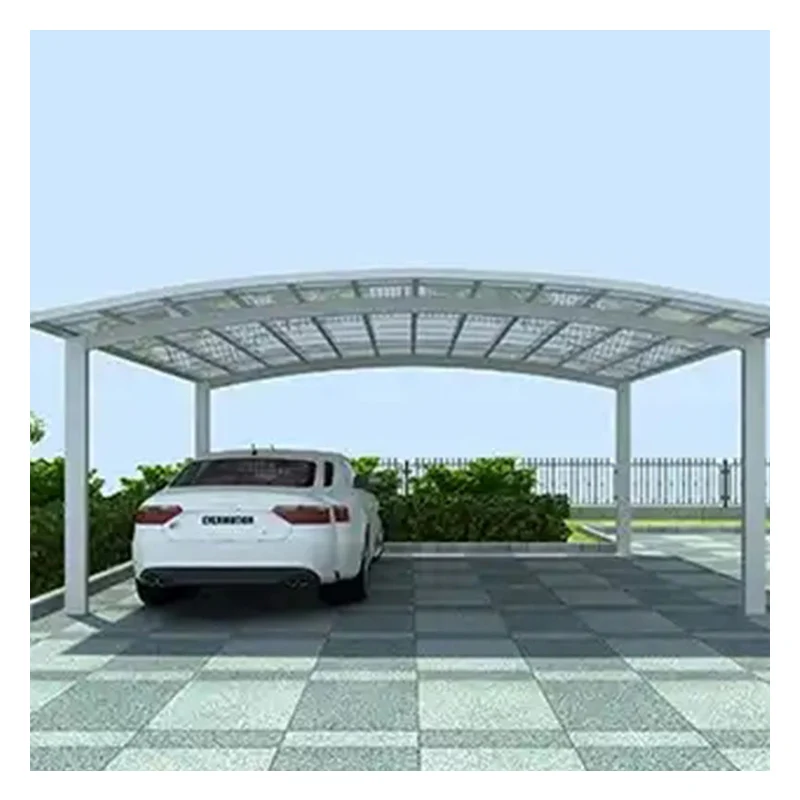 Outdoor Aluminum Frame Material Garages Canopies Free Standing Carports