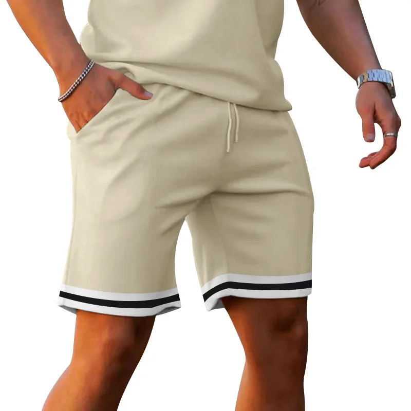 Men Two Piece Set Summer Short Sets for Men Polo Track Sweat Suit Two 2 Piece Jogger Set for Men