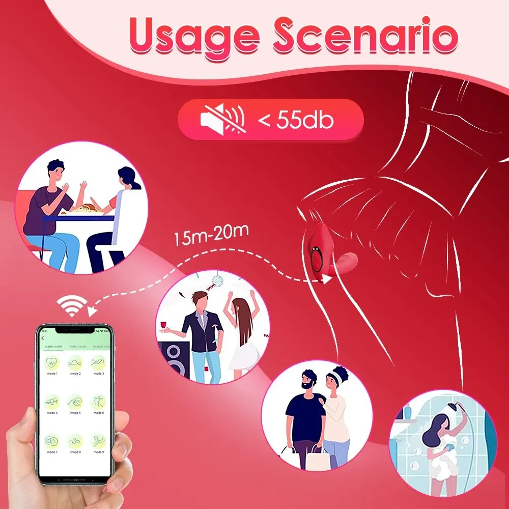 App Controlled Extendable Dildo