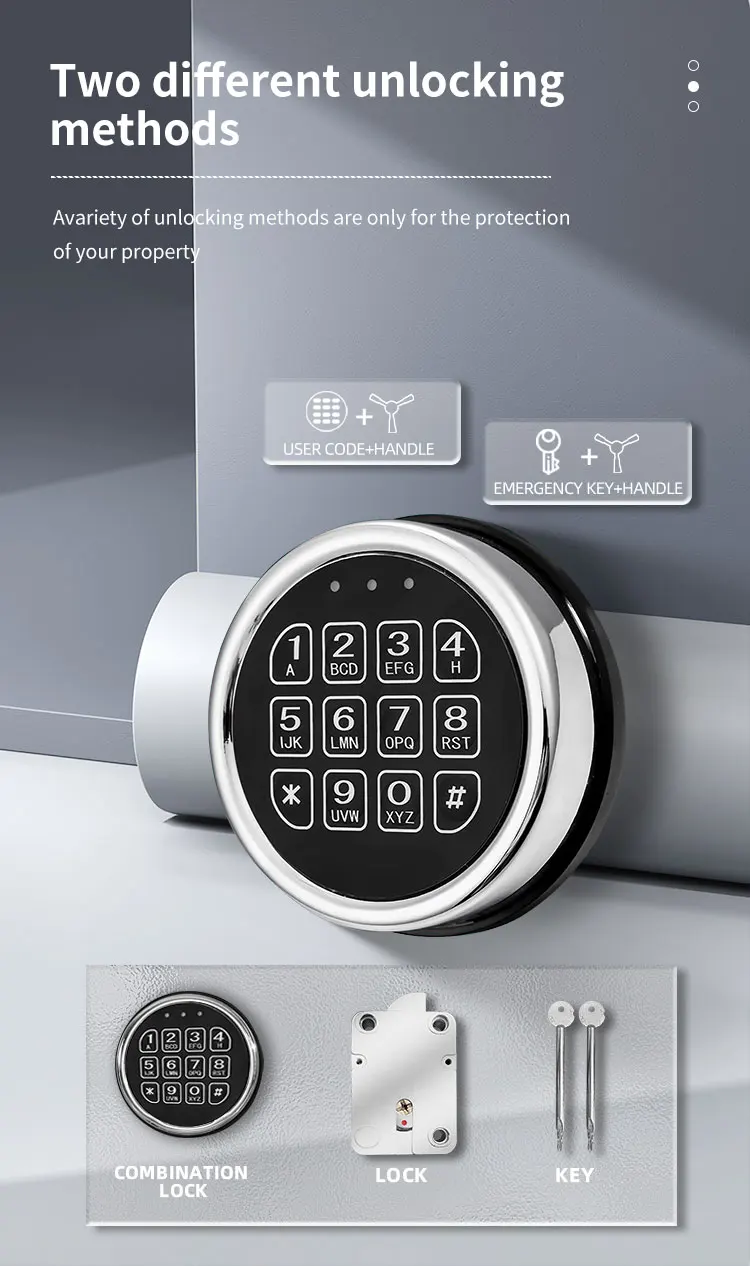 CEQSAFE Cabinets for Sale With Digital Lock Available for Home Safe Deposit Box details