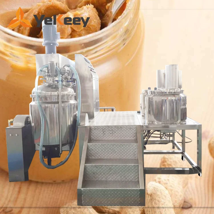 ZJR серия вакуумная эмульгирующая мешалка 250 Л для майонеза