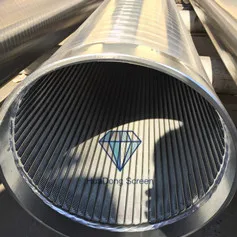 product-226-226 304 stainless steel continuous machine slotted wire wound Water well bore Screen